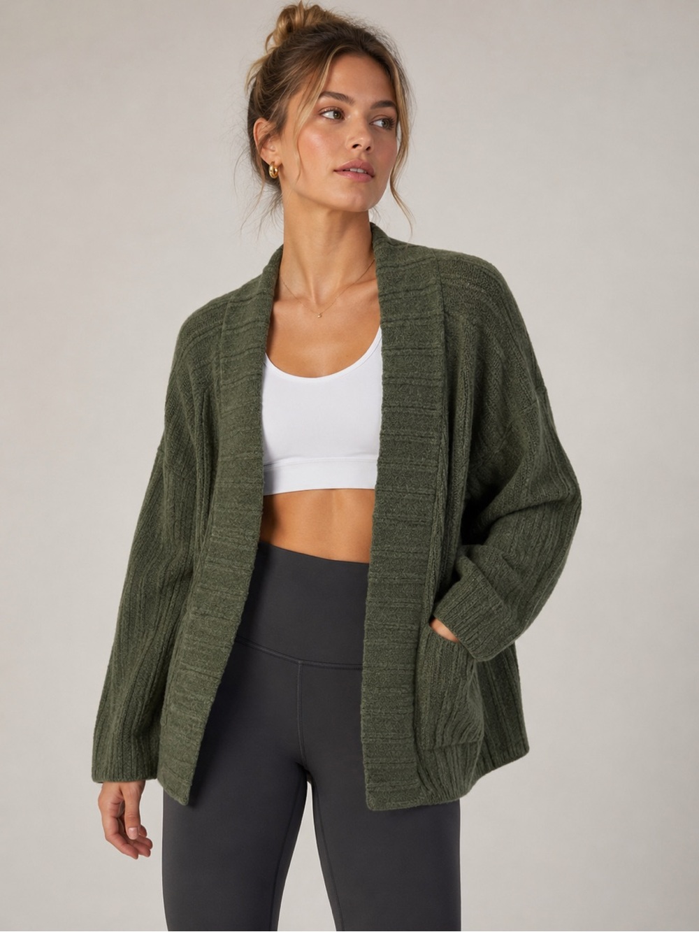 LULULEMON • twin rib cardigan size XL/XXL